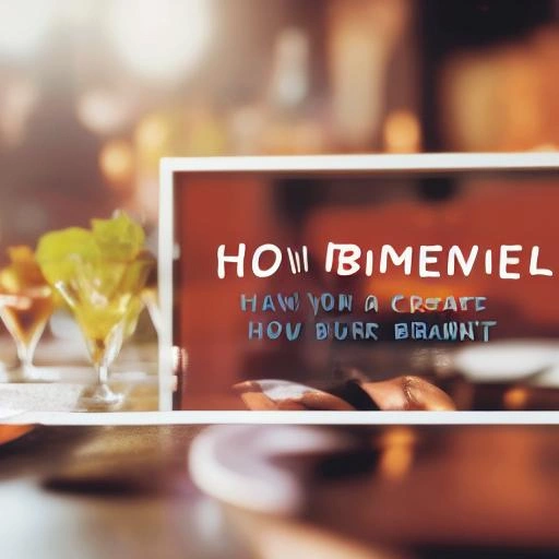 How to Create a Memorable Brand for Your Restaurant