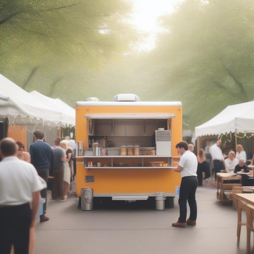 Setting Up Your Food Truck for a Private Event